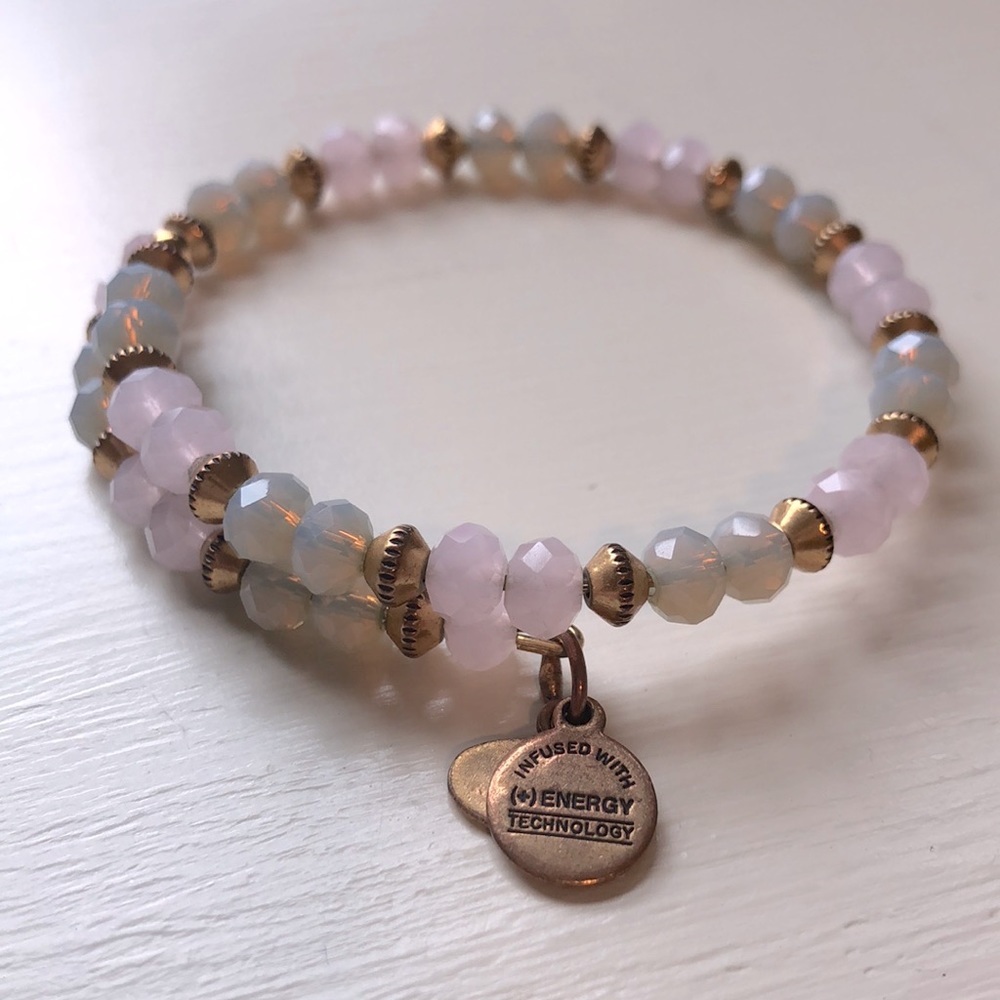 Alex and Ani Bracelet with pastel beads